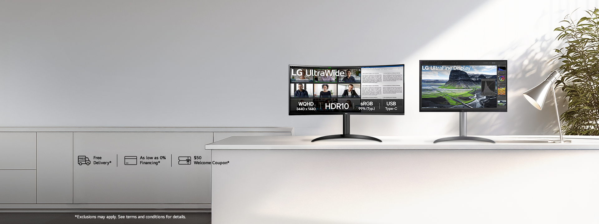 Upgrade your workplace view: LG monitor special weeks starting at $99.99